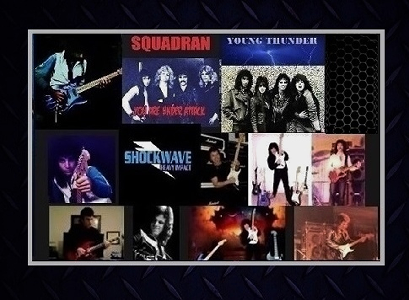 Randy Young music collage